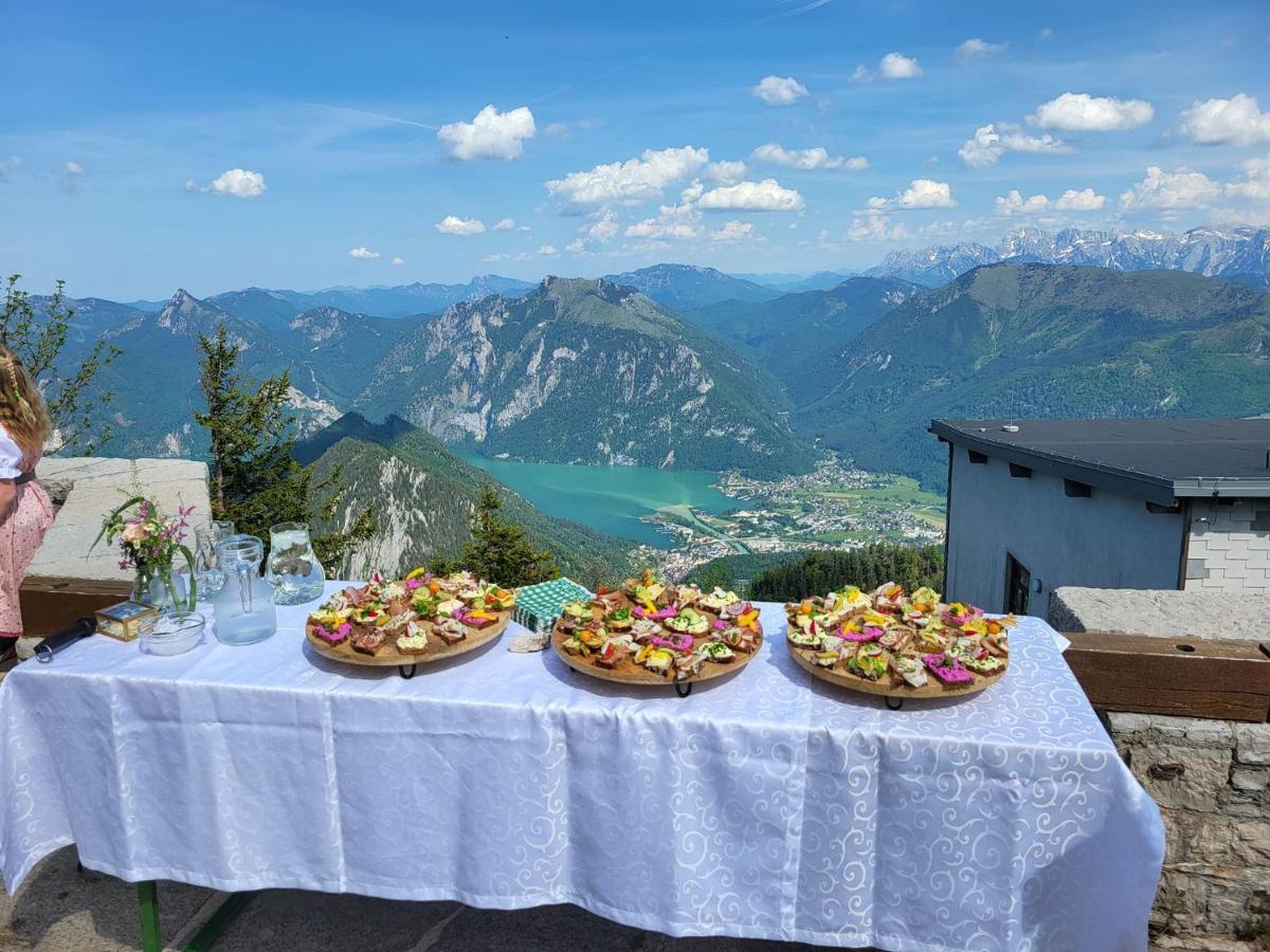Hotel Christophorushuette Am Feuerkogel Ebensee Esterno foto