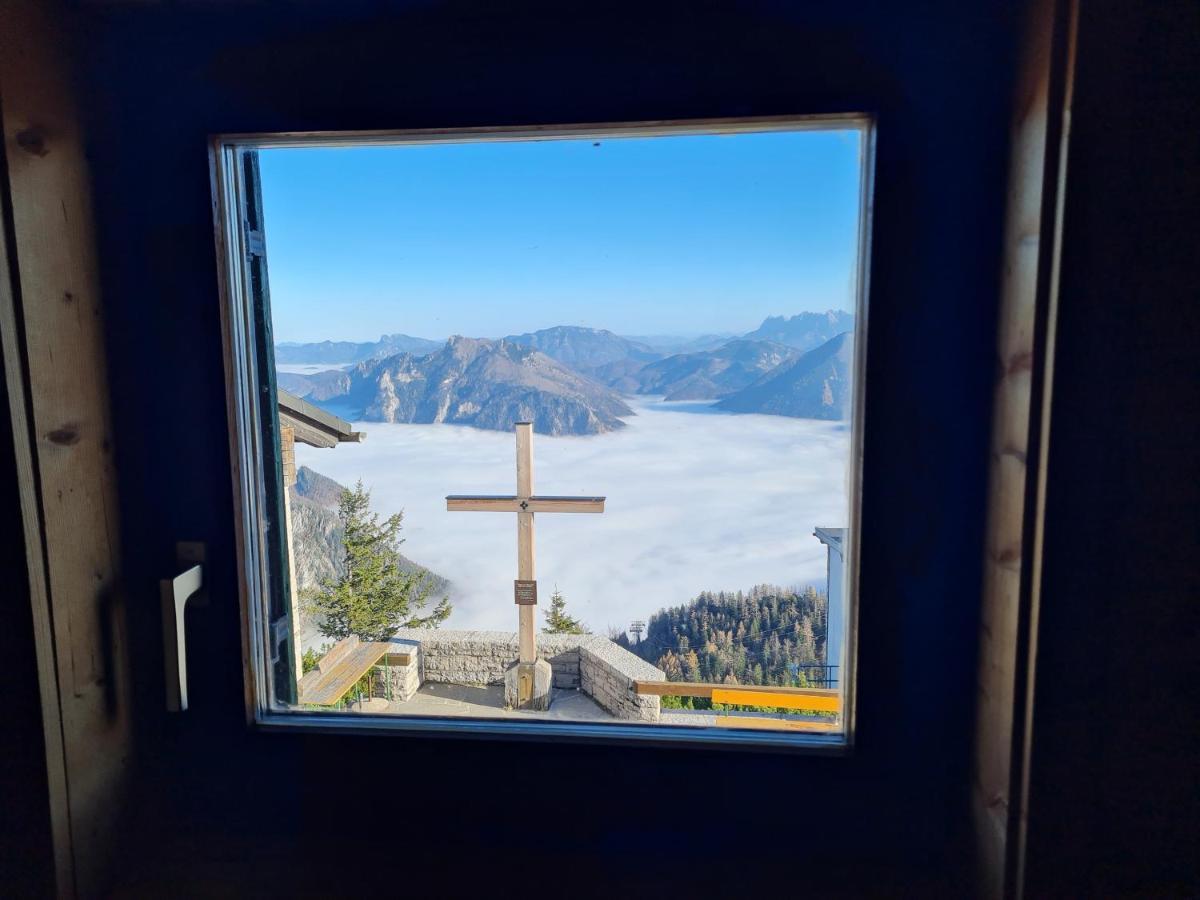 Hotel Christophorushuette Am Feuerkogel Ebensee Esterno foto