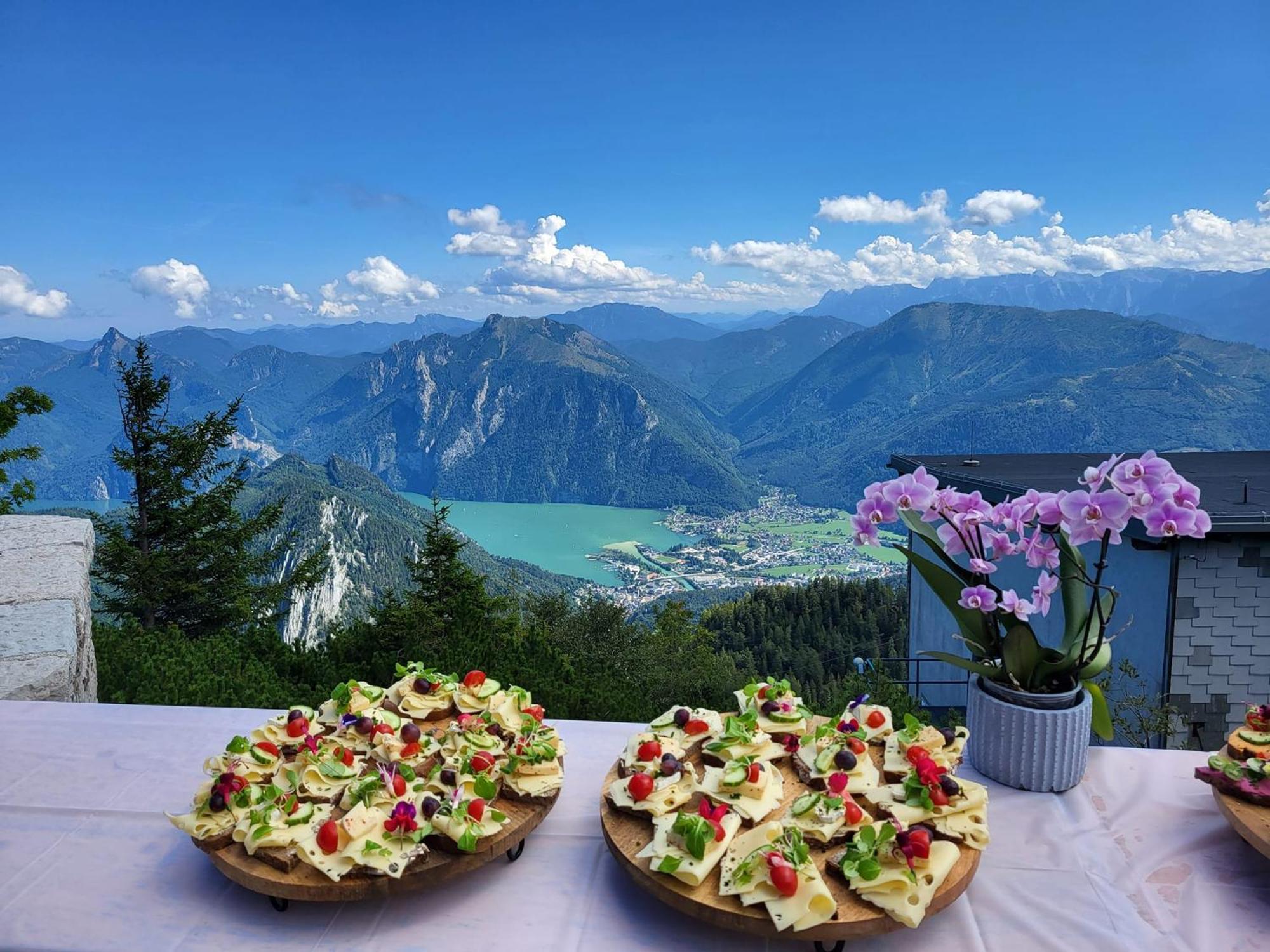 Hotel Christophorushuette Am Feuerkogel Ebensee Esterno foto