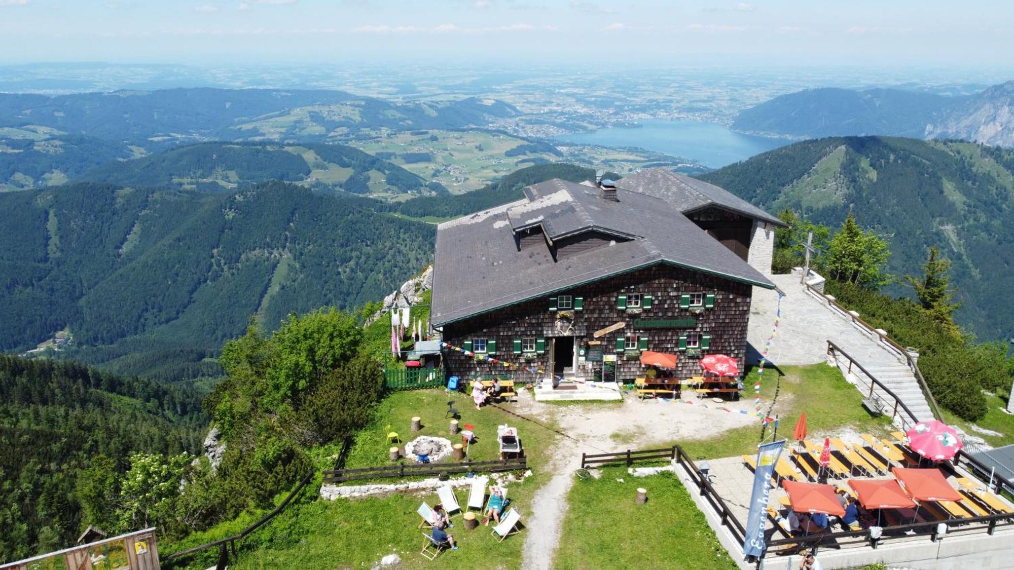 Hotel Christophorushuette Am Feuerkogel Ebensee Esterno foto
