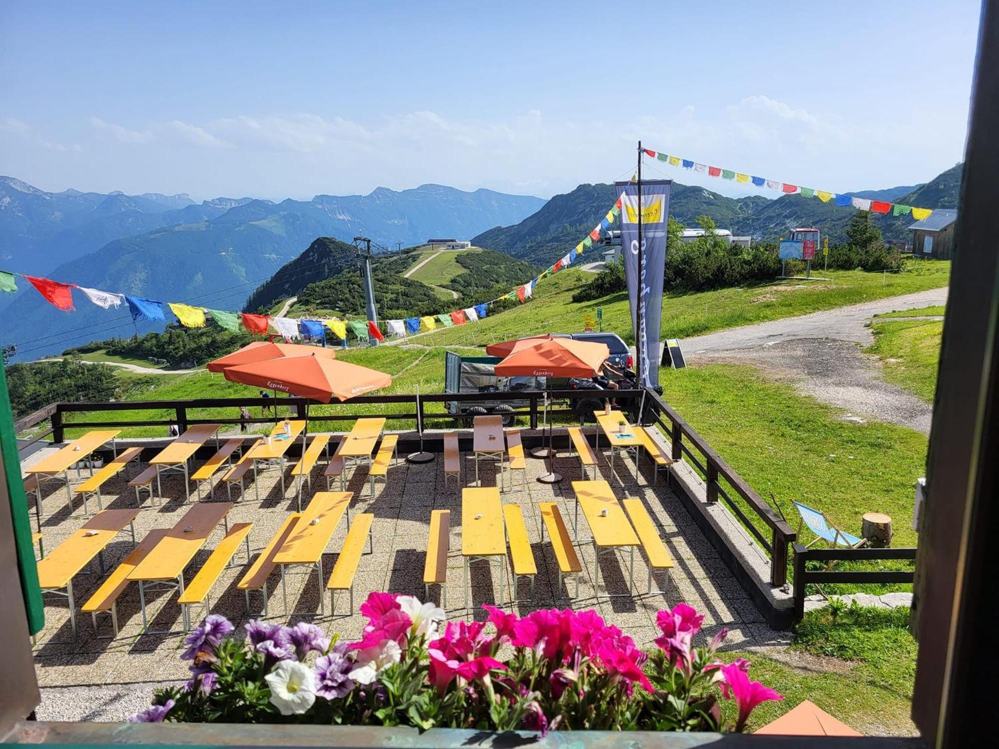Hotel Christophorushuette Am Feuerkogel Ebensee Esterno foto